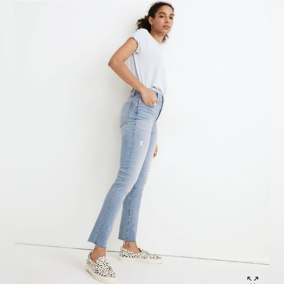 Madewell The Perfect Vintage Jean in Coffey Wash: Worn-In Edition Size 25 EUC - Picture 3 of 13